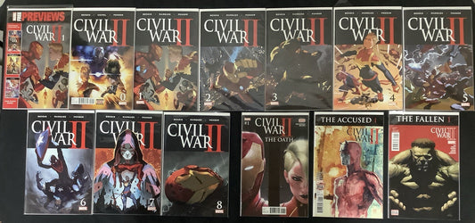 Civil War II Comic Bundle: See Description For Details, 28 Comics Total, Bendis