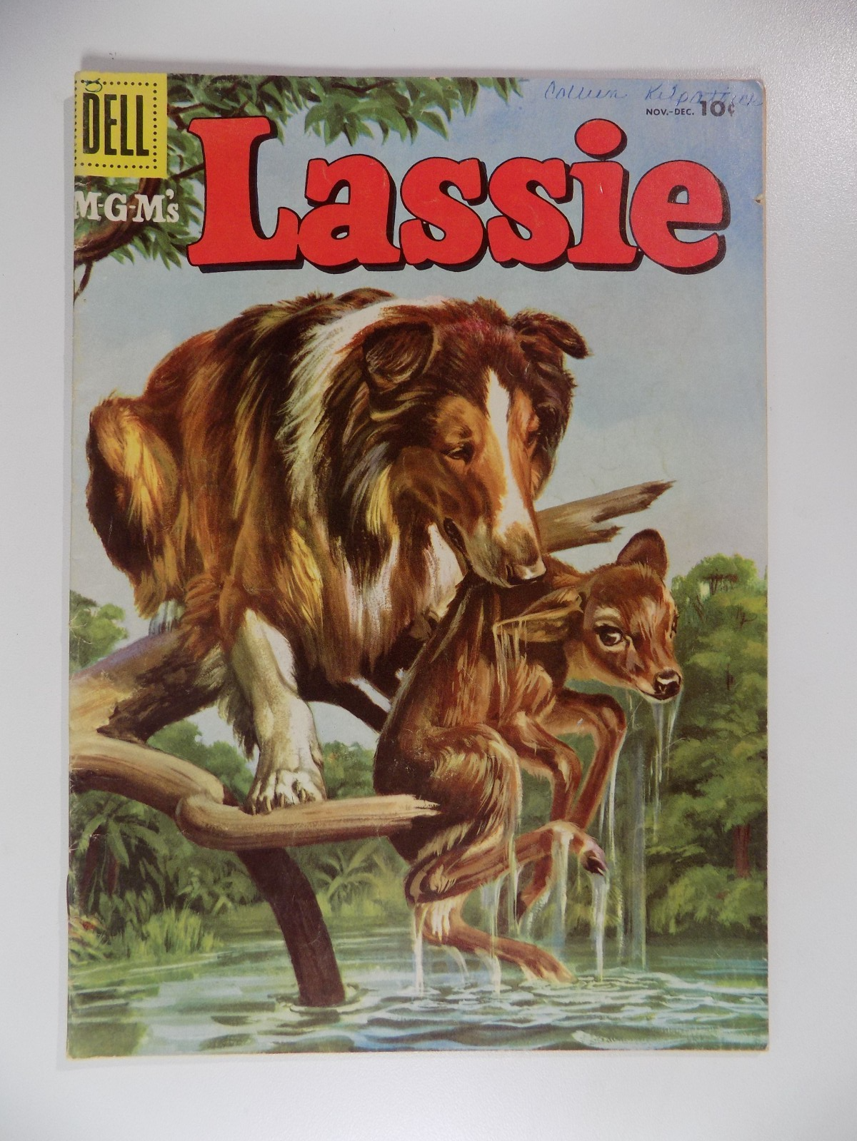 Lassie #31 Dell Comic Nov.-Dec. 1956 Fine/Very Fine