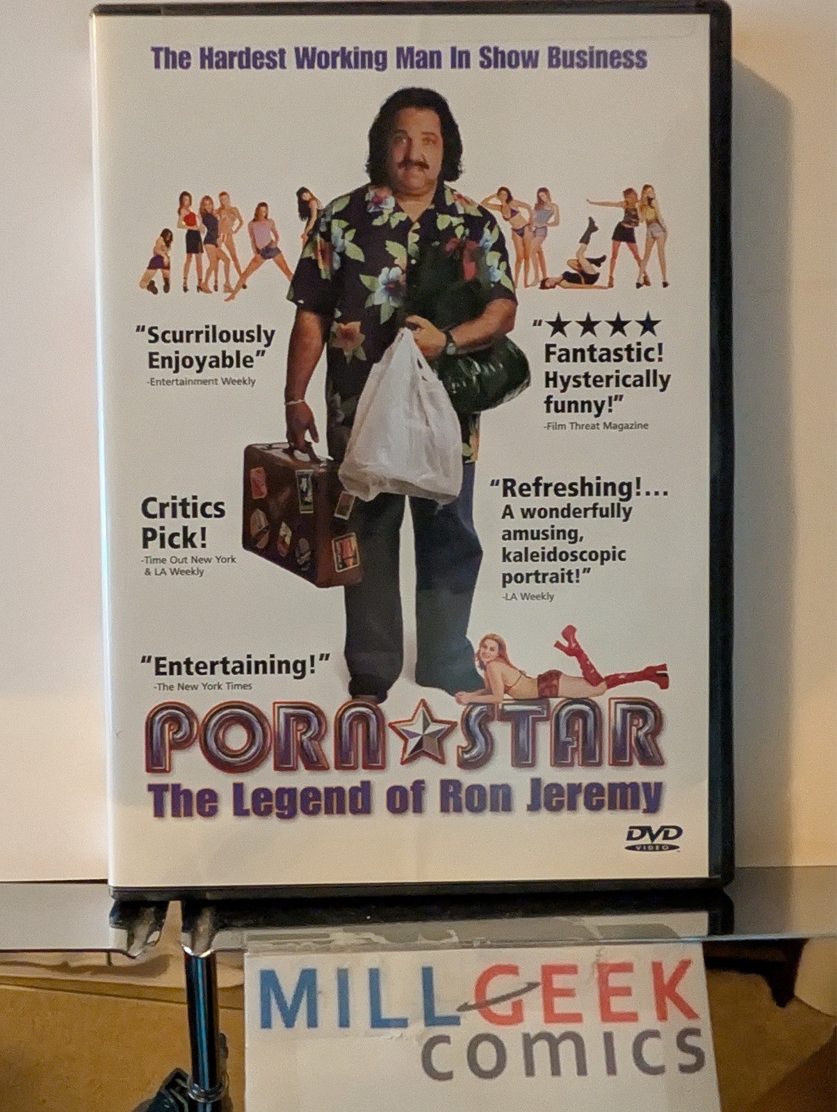 Boogie Nights / 2 Ron Jeremy Movies / This Film is Not Yet Rated (DVD) -JD