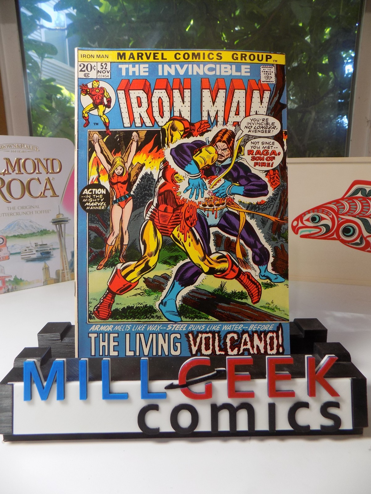 Iron Man #52 Marvel Comic November 1972 Very Fine-