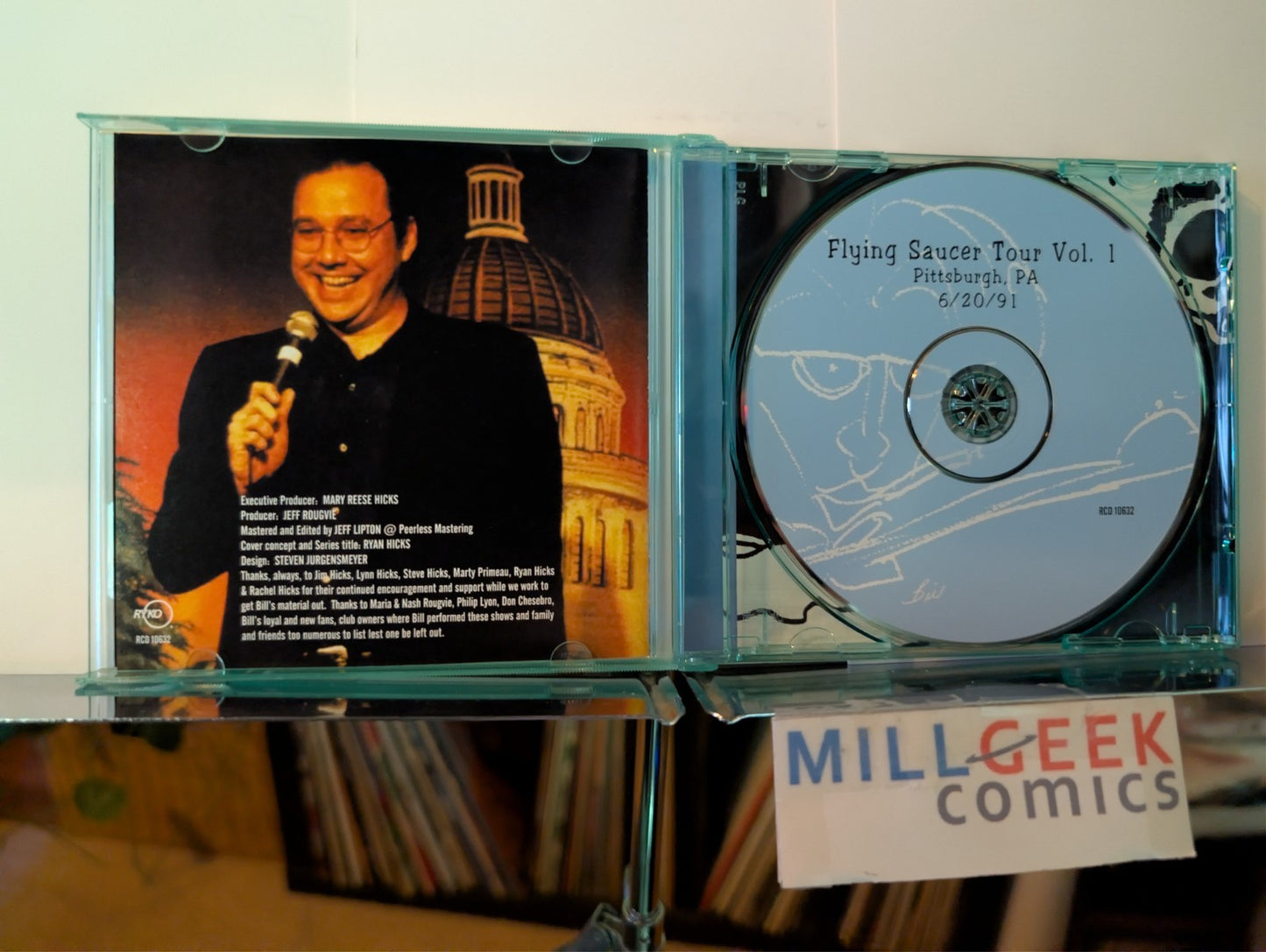 4 Comedy CD Albums (Fierstein, Derek and Clive, Izzard, Hicks) -JD