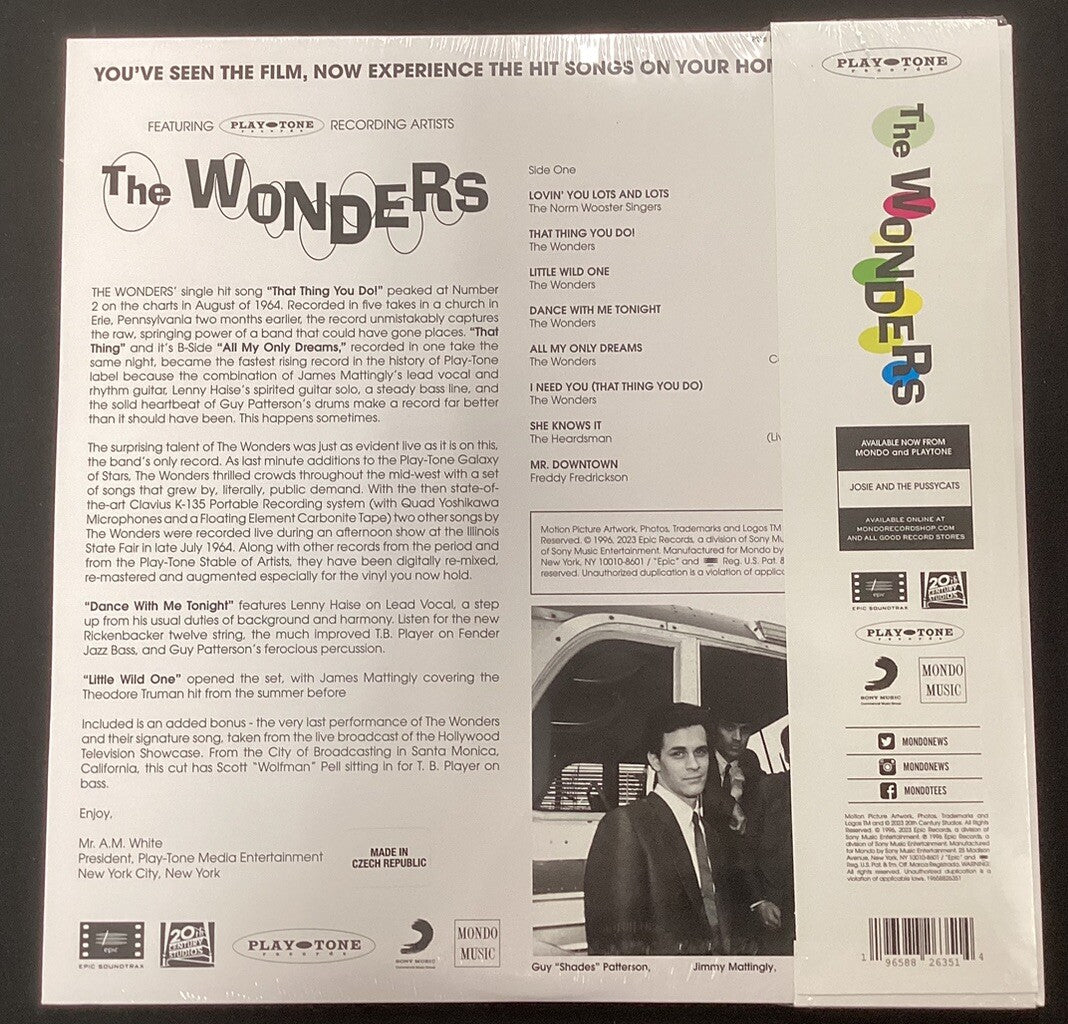 THAT THING YOU DO! O.S.T. W/ 7-INCH RED VINYL LP NEW SEALED