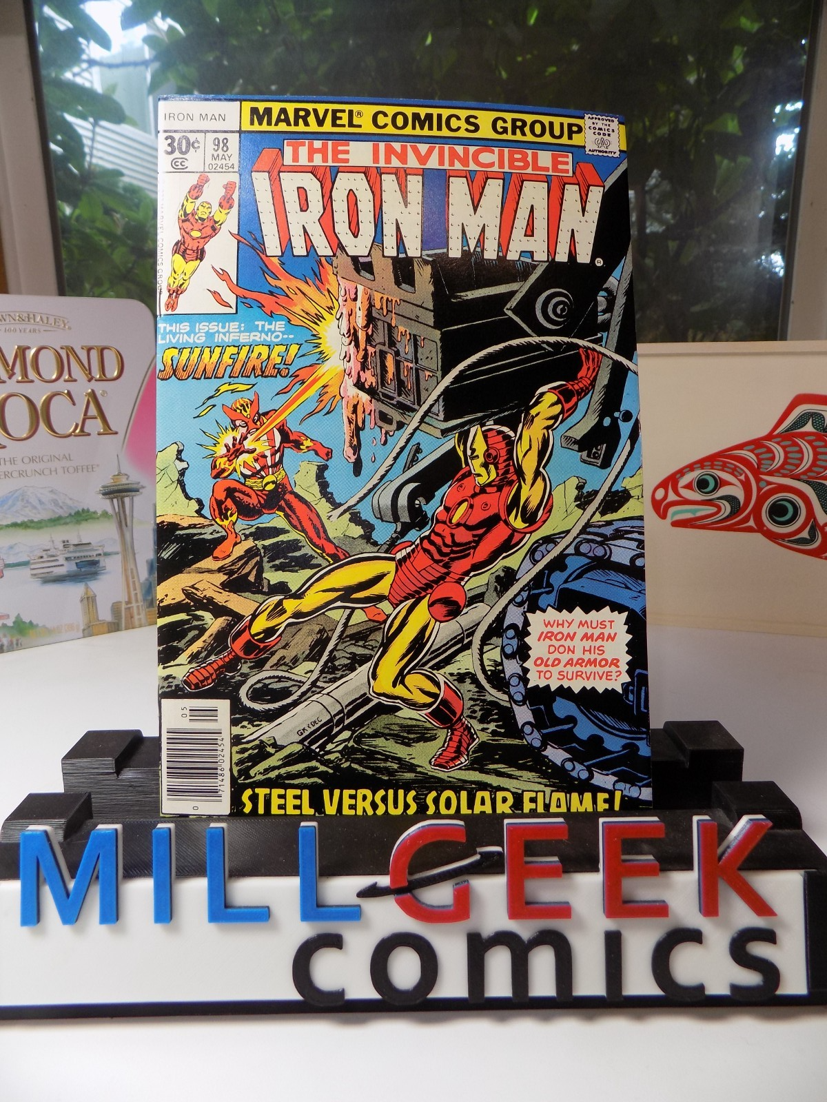 Iron Man #98 Marvel Comic May 1977 Very Fine/Near Mint