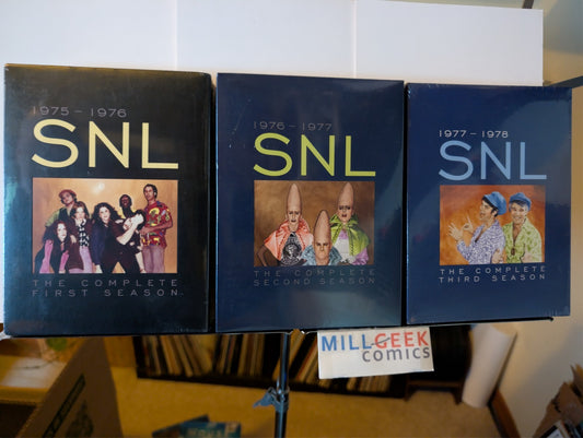 SNL, The Complete First, Second, & Third Season (DVD) Brand New -JD