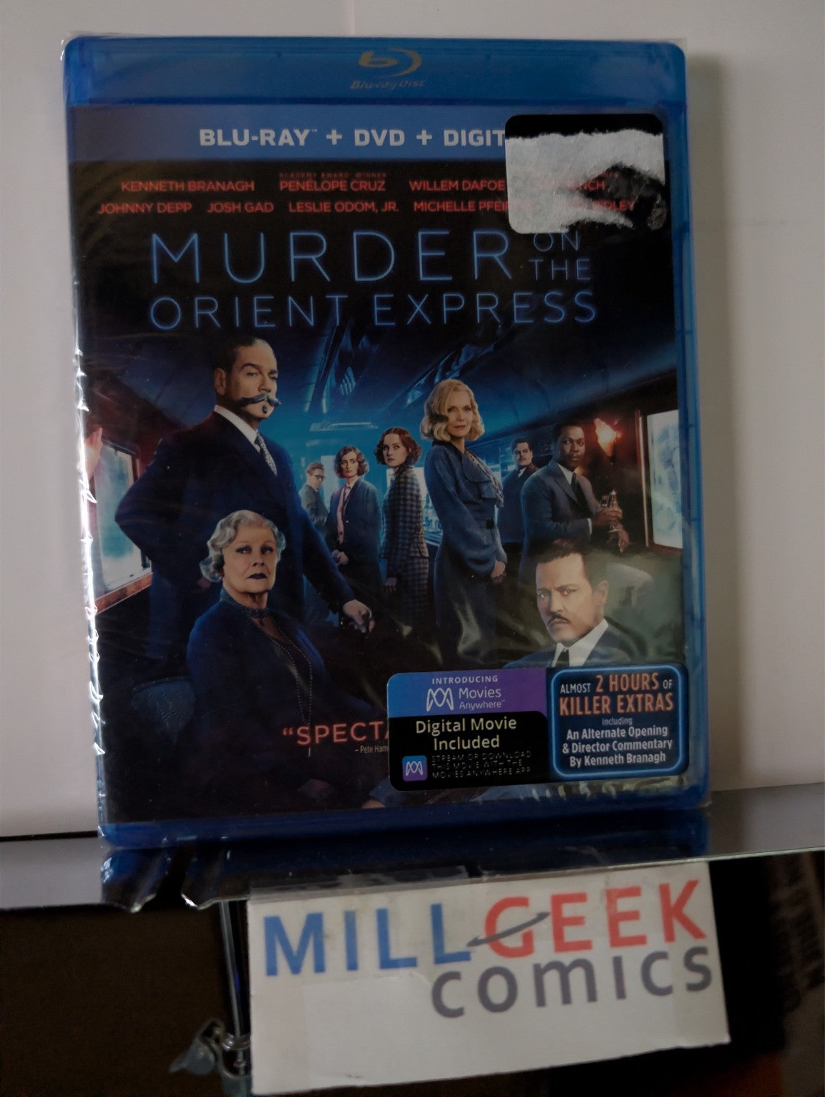 The Rum Diary / Murder on the Orient Express, 2 Movie Set (Blu-Ray) Like New -JD