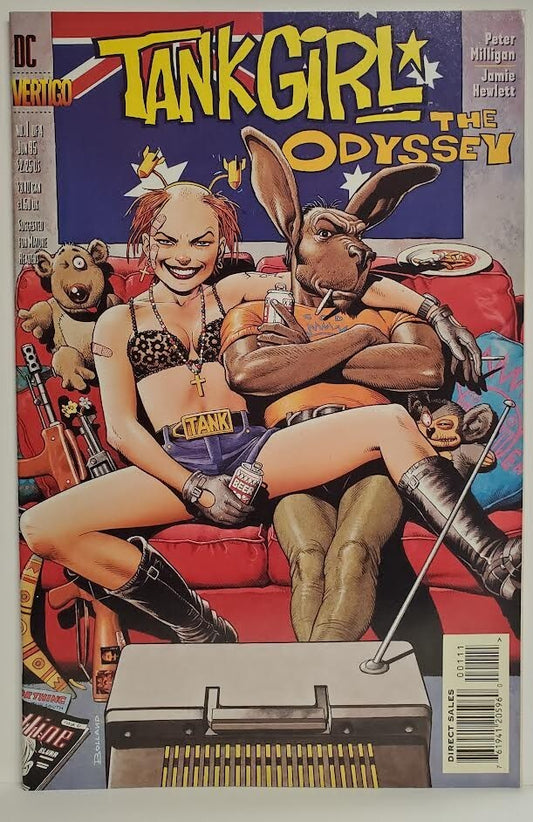 Tank Girl: the Odyssey #1-4 1995 Vertigo DC Milligan Hewlett Bolland Gorillaz
