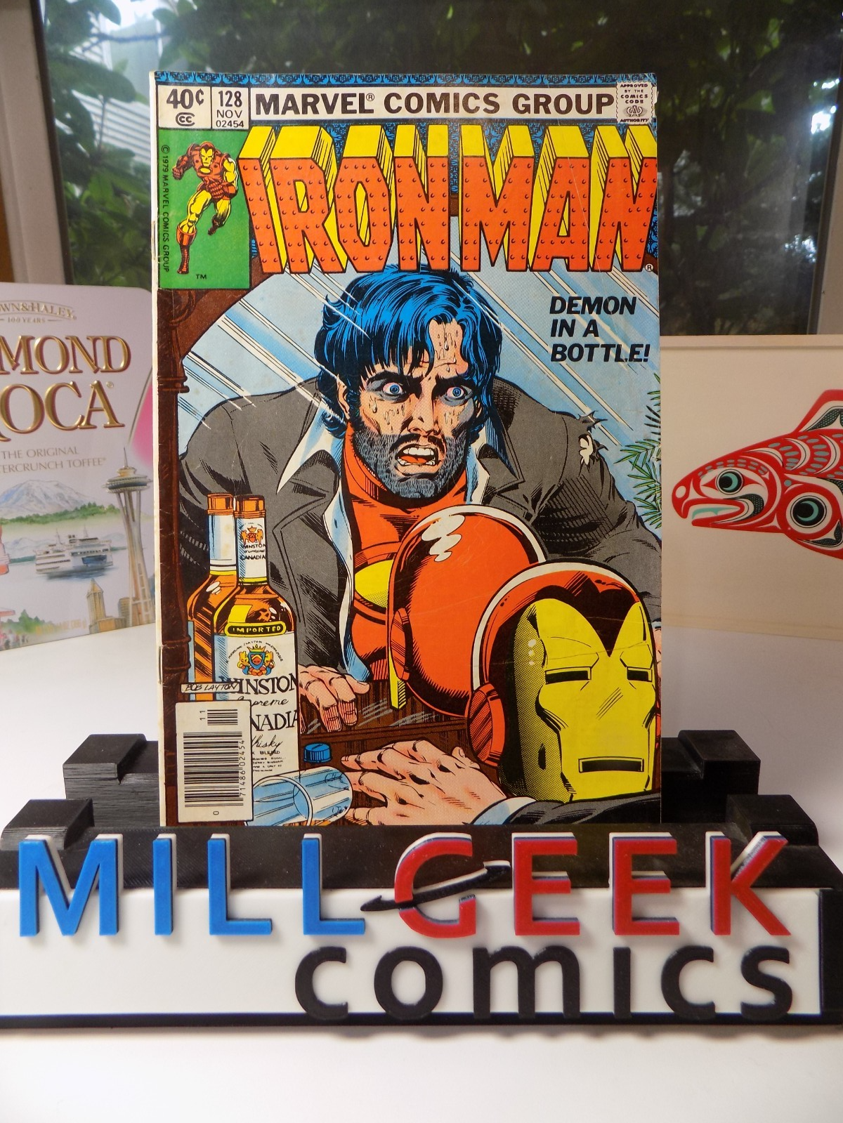 Iron Man #128 Marvel Comic November 1979 Fine