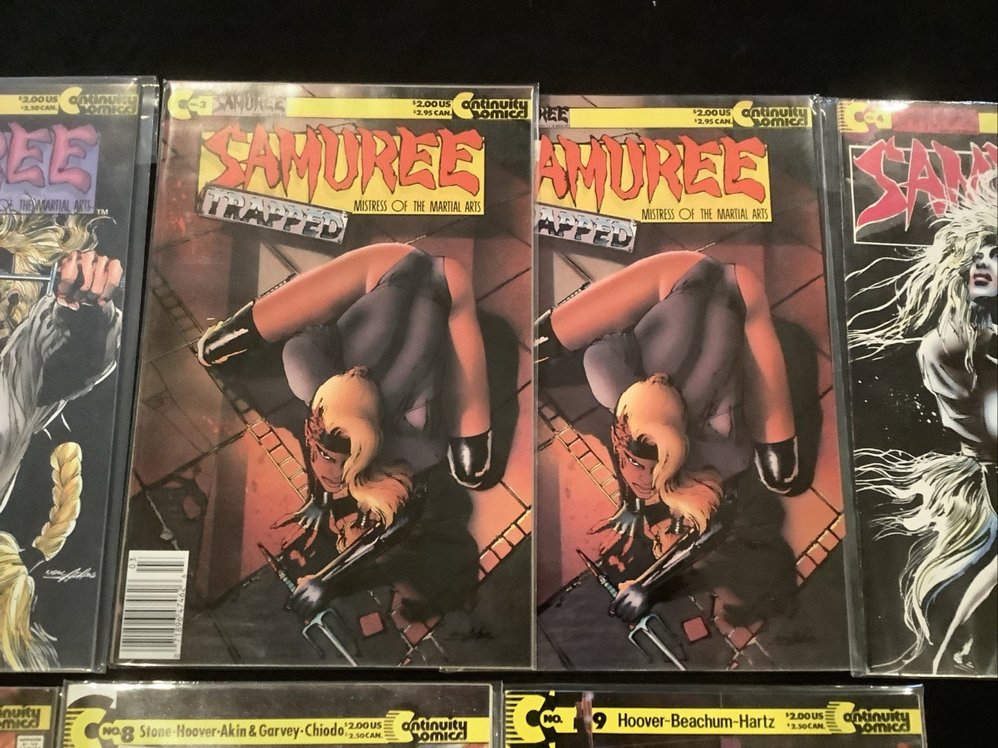 Samuree Comic Bundle: Vol 1 #1-9, Vol 2 #1-2 (#3 Newsstand + Direct Variants)