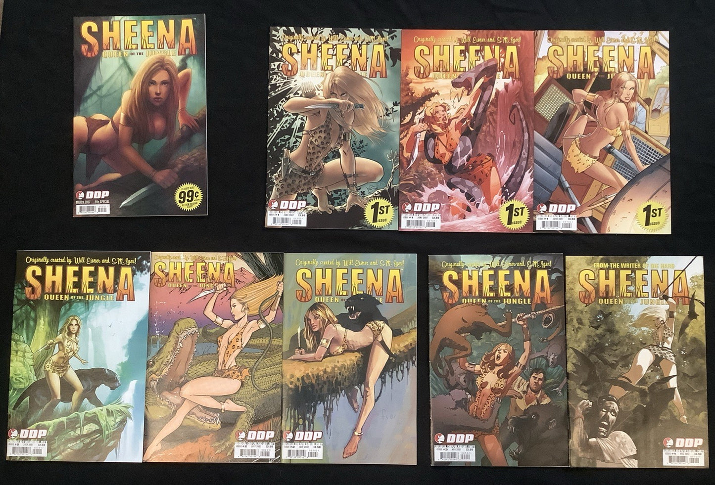 Sheena Bundle: Queen Of The Jungle #0-4 (Multiple Variants) Dark Rising #1-2