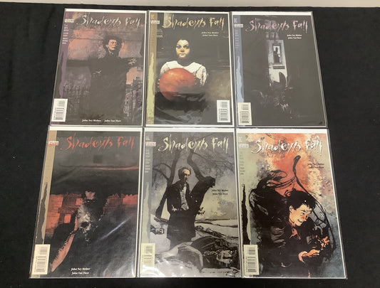 SHADOWS FALL Issues 1-6 ~ COMPLETE SERIES [DC/Vertigo 1994] John Ney Rieber