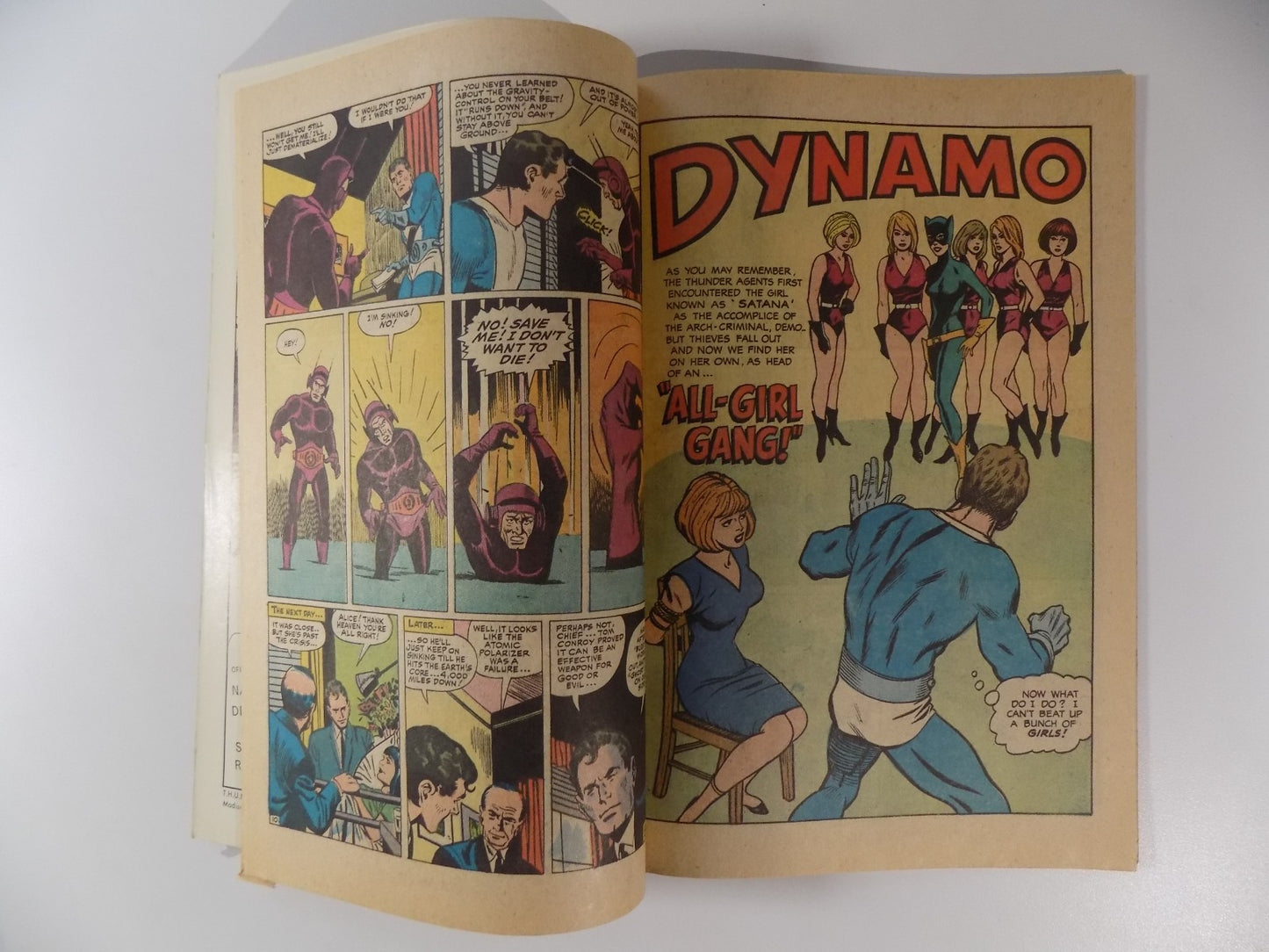 T.h.u.n.d.e.r. Agents #19 Tower Comics November 1968 Very Fine-
