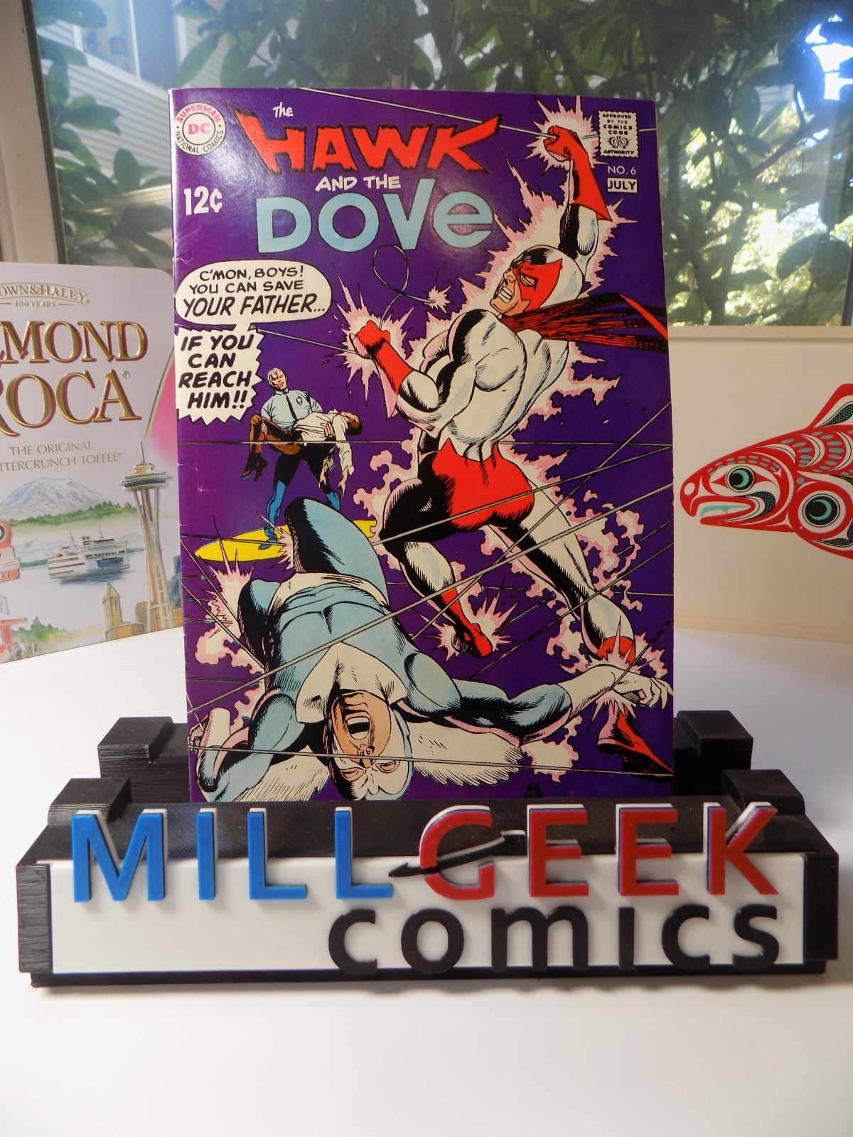 Hawk and the Dove #6 DC Comic July 1969 Fine/Very Fine
