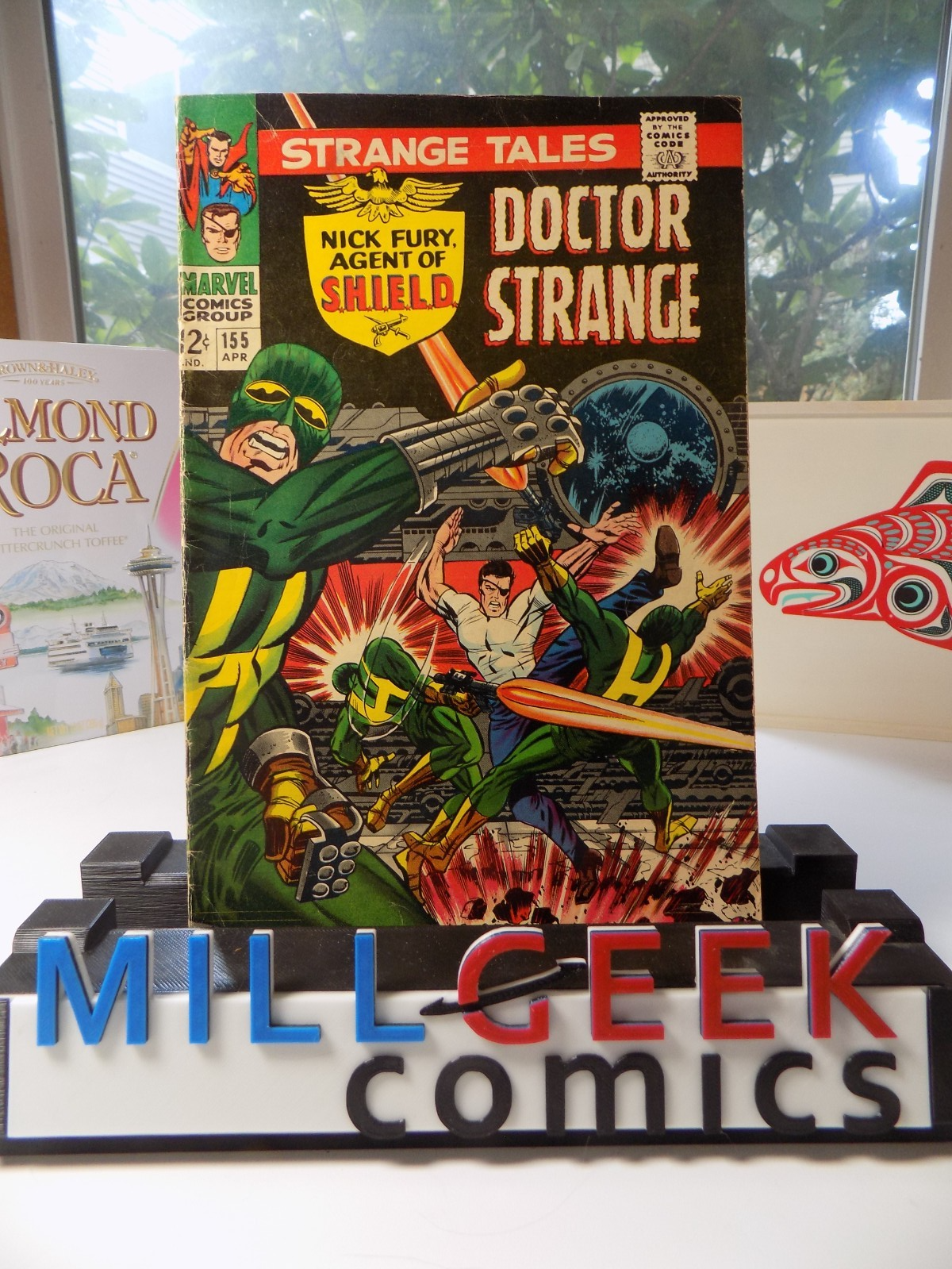 Strange Tales #155 Marvel Comic April 1967 Fine+