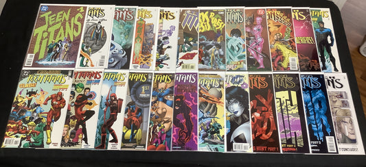 Teen Titans #1-24 Complete Comic Set, Jurgens/Perez, Multiple 1st Appearances
