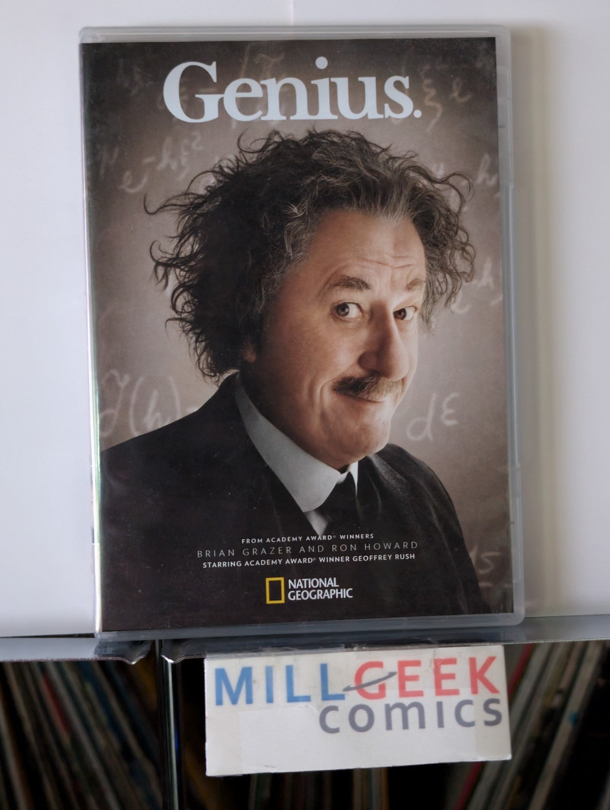 Genius - Brian Grazer and Ron Howard, Starring Geoffrey Rush (DVD) -JD