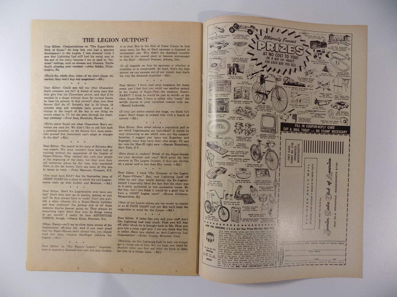 Adventure Comics #335 DC Comic August 1965 Very Fine-