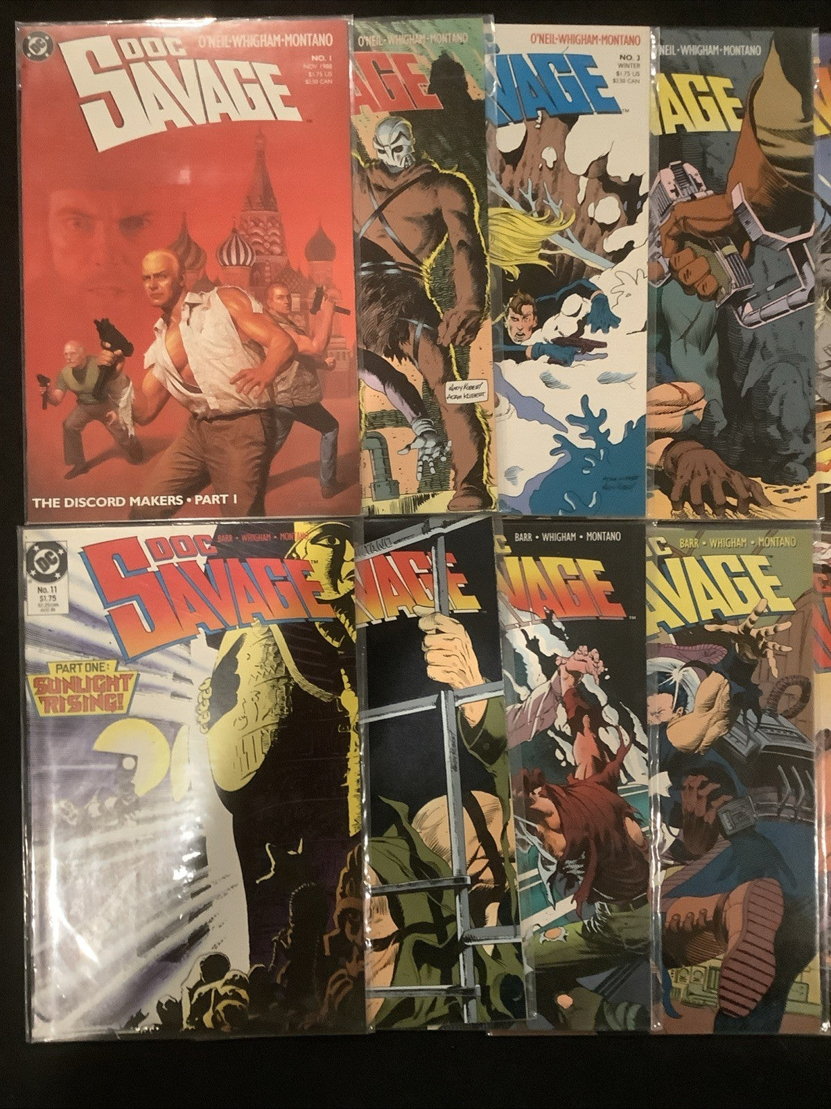 Doc Savage Comic Bundle: Vol 1 #1-4 + Vol 2 #1-19 & Annual #1, DC Comics