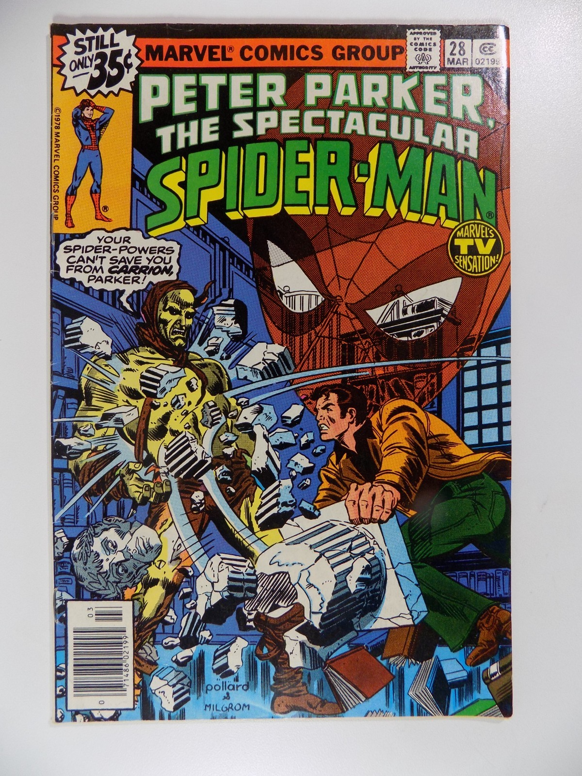 Spectacular Spider-Man #28 Marvel Comic March 1979 Very Fine