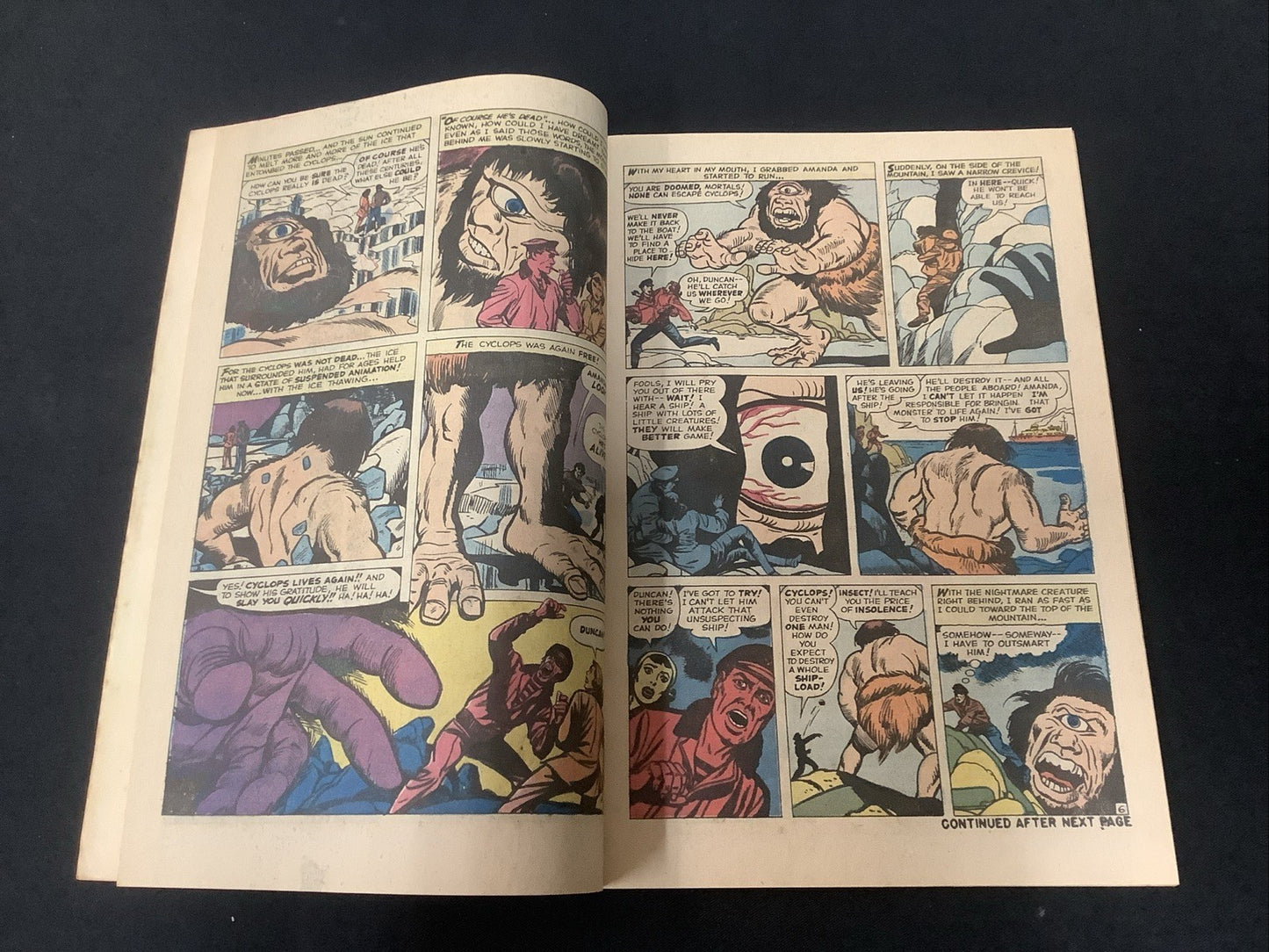 Where Monsters Dwell #1 (Marvel Comics January 1970) VF (8.0) The Cyclops