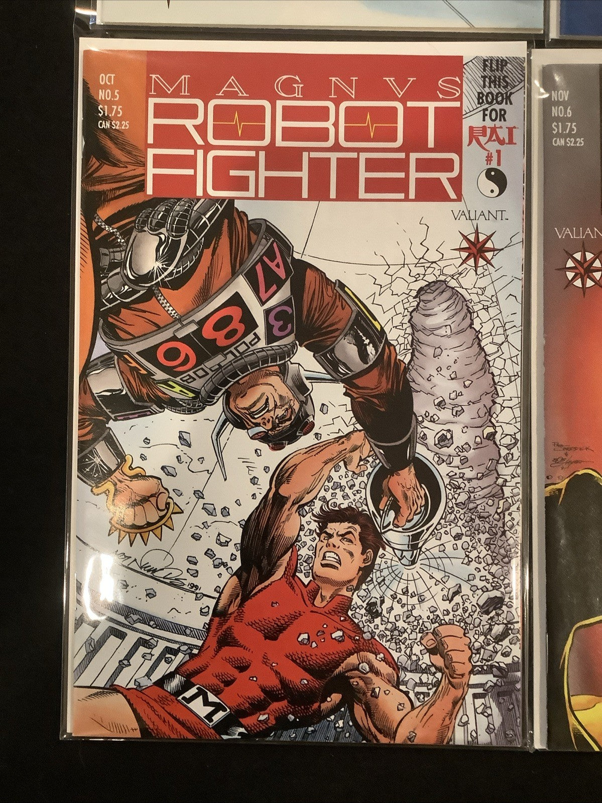 Magnus Robot Fighter #1-8 Comic Lot, Valiant, 1st App Rai, Origin X-O Armor