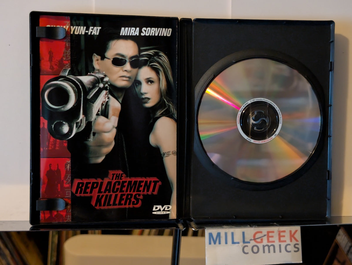 No Escape / Hard to Kill / The Replacement Killers, 3 Action Movie Set (DVD) -JD