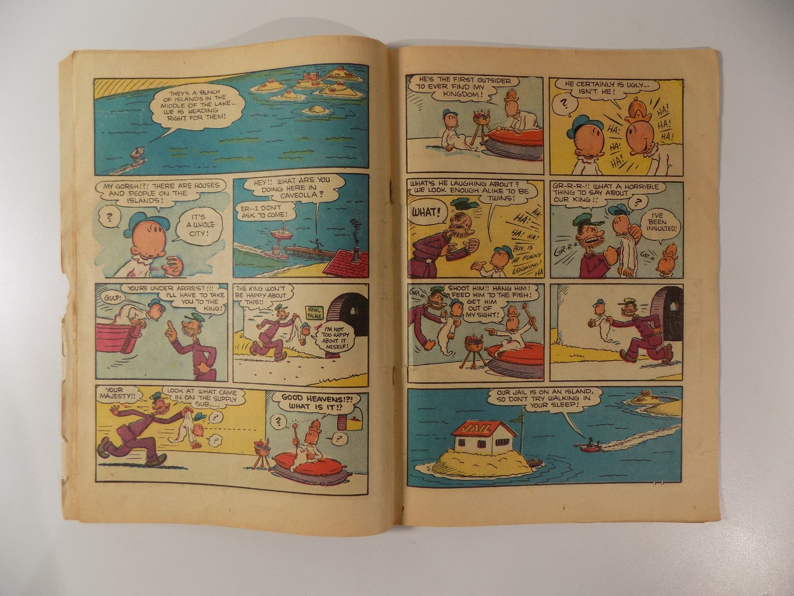 Popeye #24 Dell Comic April-June 1953 Very Good-