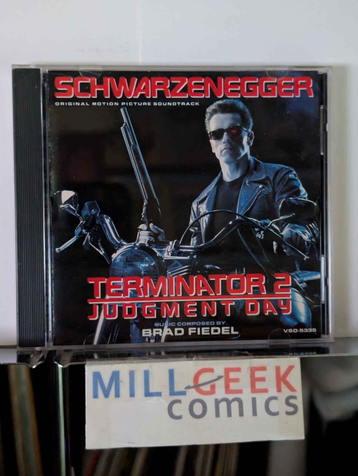 Terminator 2: Judgment Day - CD Soundtrack, music by Brad Fiedel -JD