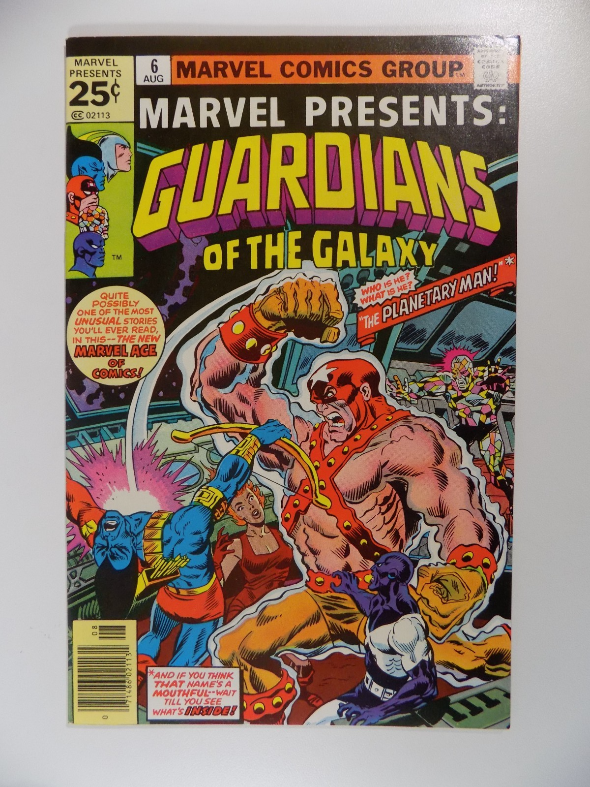 Marvel Presents: Guardians of the Galaxy #6 Marvel Comic August 1976 Near Mint