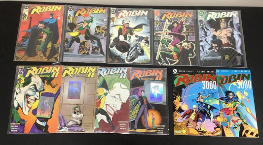 Robin Comic Bundle: Robin #1-5, Robin II #1 (Covers, B,C,D,E), Robin 3000 #1-2