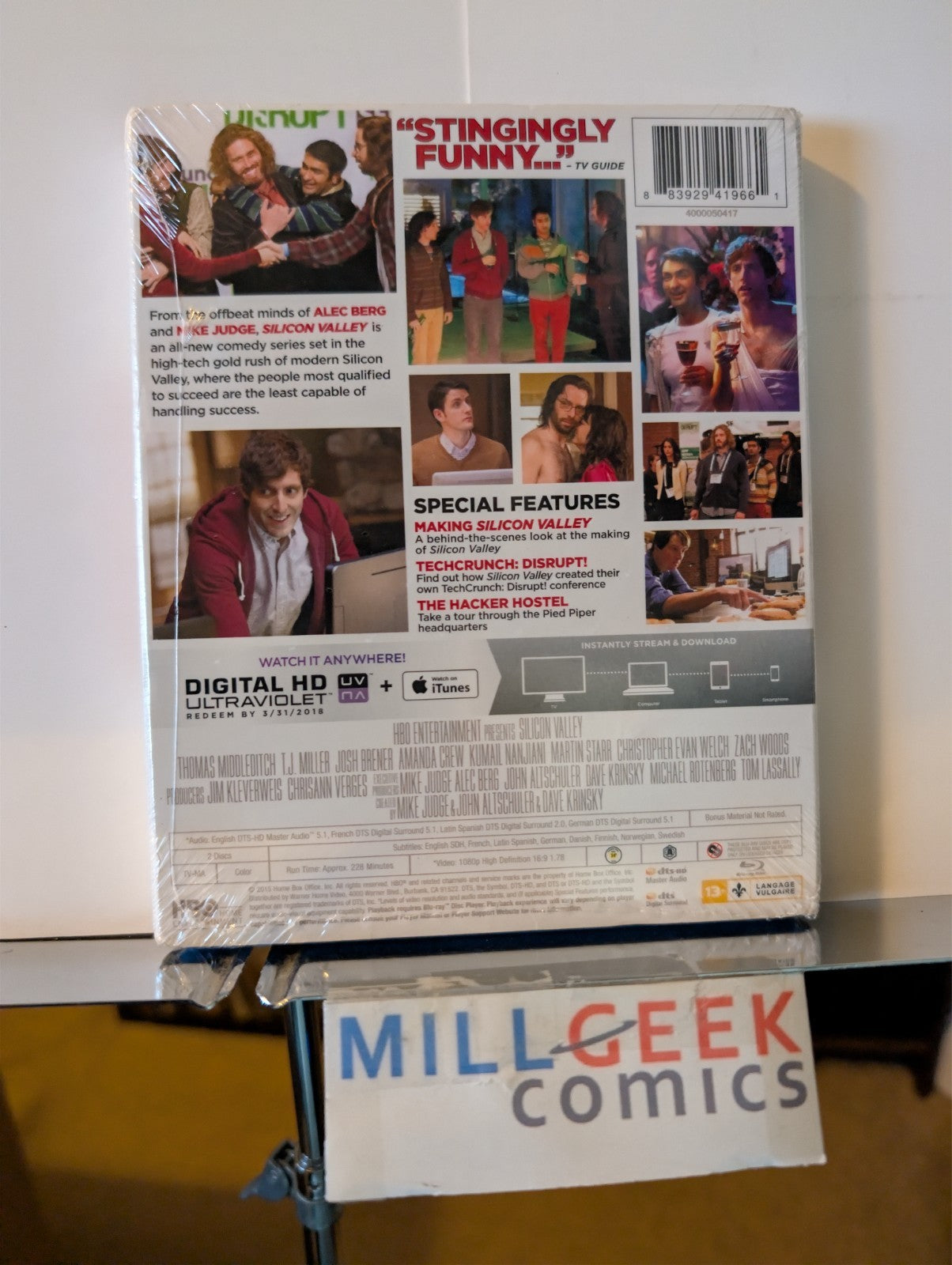 Silicon Valley, The Complete First Season (Blu-Ray) Brand New -JD