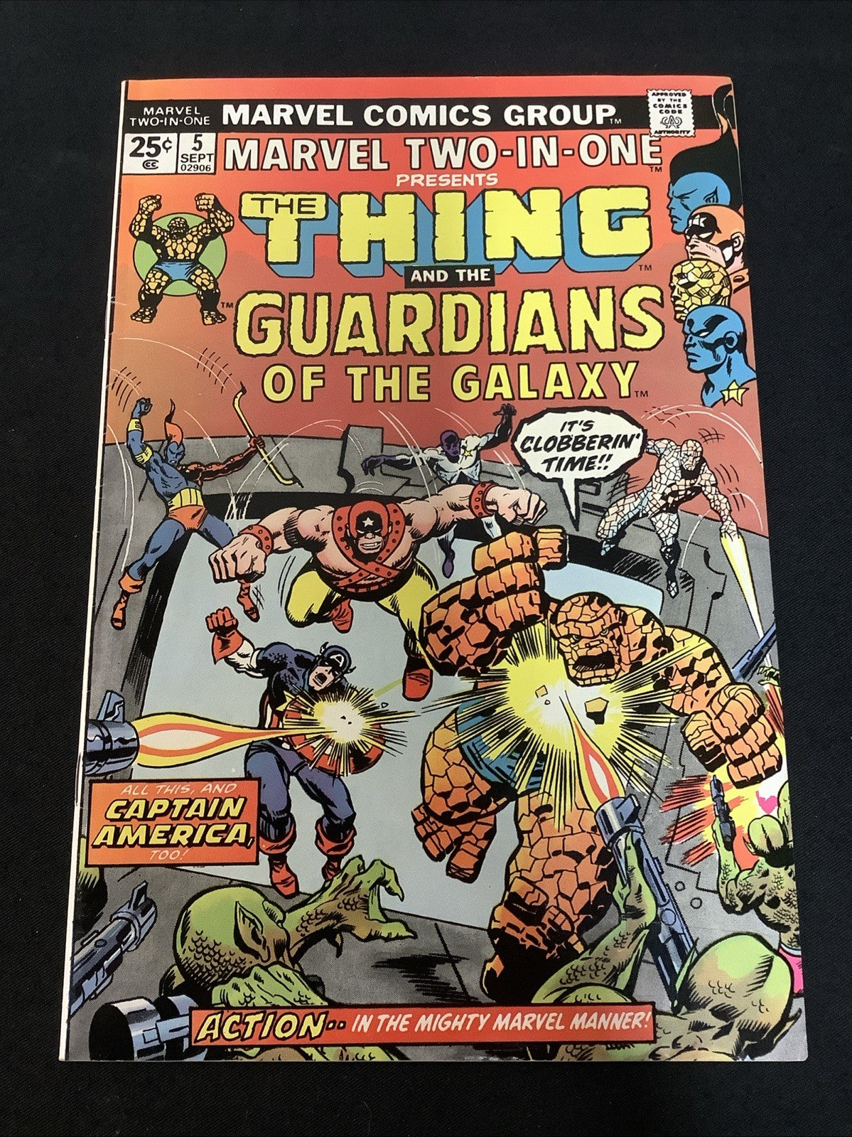 Marvel Two-in-One #5 (Marvel Comics September 1974) VF+ (8.5) Steve Gerber