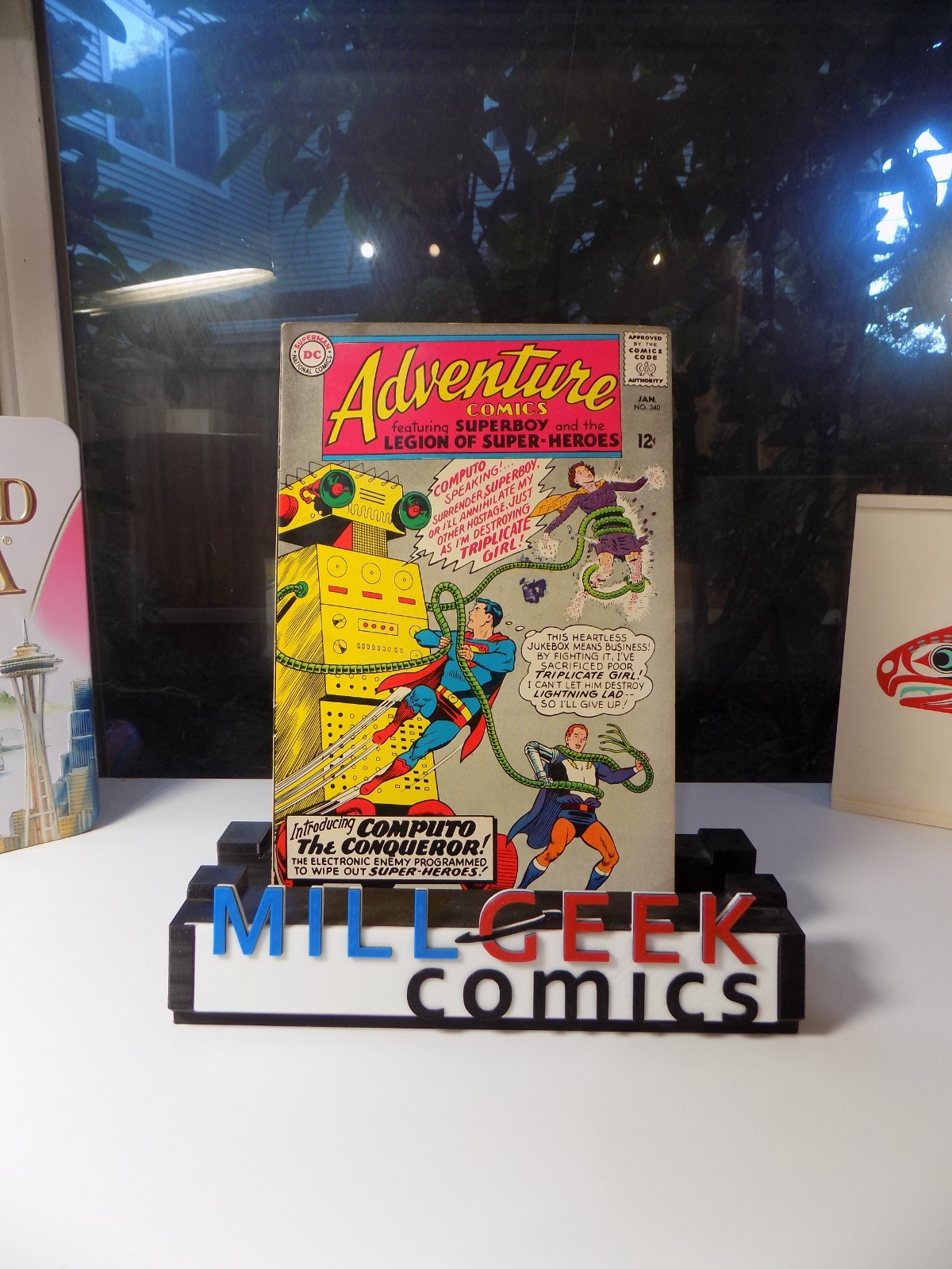 Adventure Comics #340 DC Comic January 1966 Very Fine+