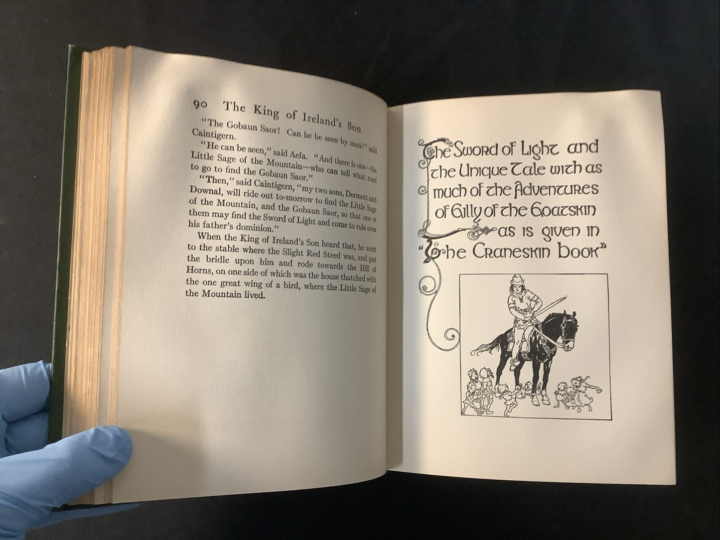 The King Of Ireland's Son By Padraic Colum (HC EARLY Print - 1st? 1925) JD