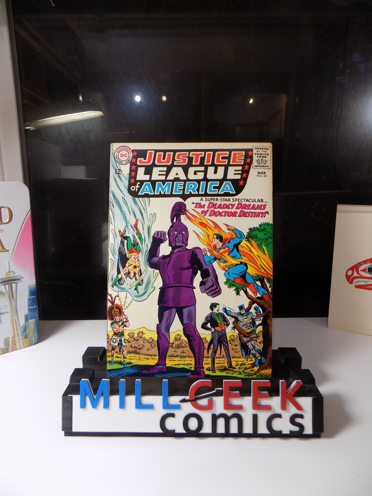 Justice League of America #34 DC Comic March 1965 Fine