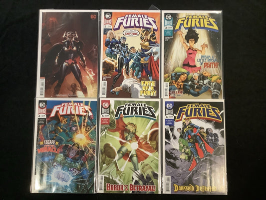 Female Furies #1-6 Complete Comic Set, DC Comics, Castellucci/Melo, 2019