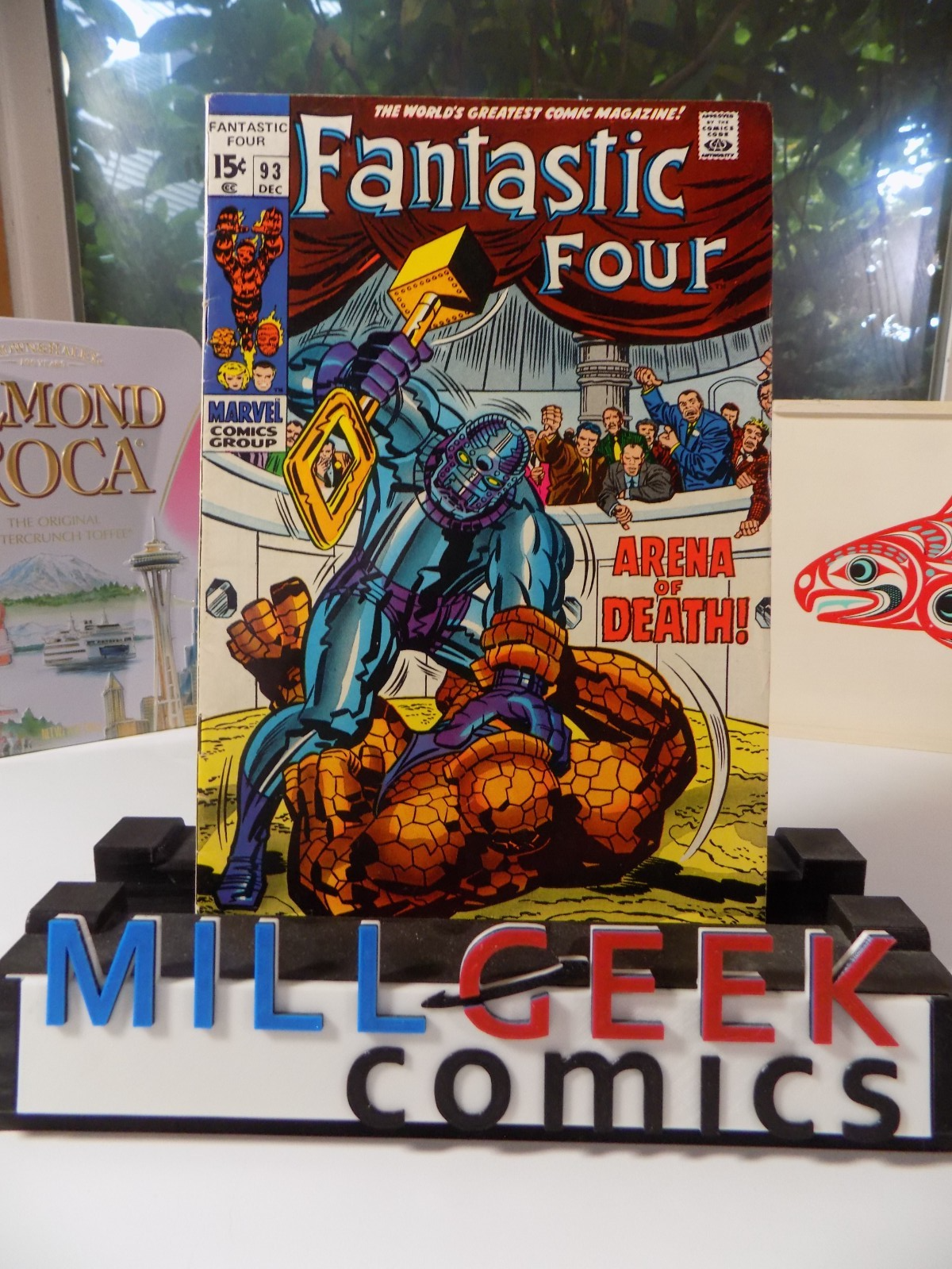 Fantastic Four #93 Marvel Comic December 1969 Very Fine-
