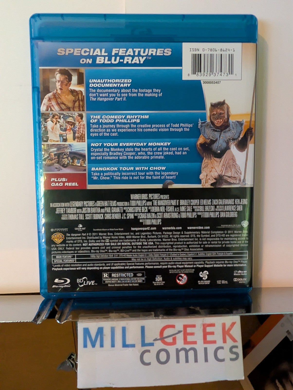 The Hangover, The Hangover Part II, The Hangover Part III (Blu-ray) -JD