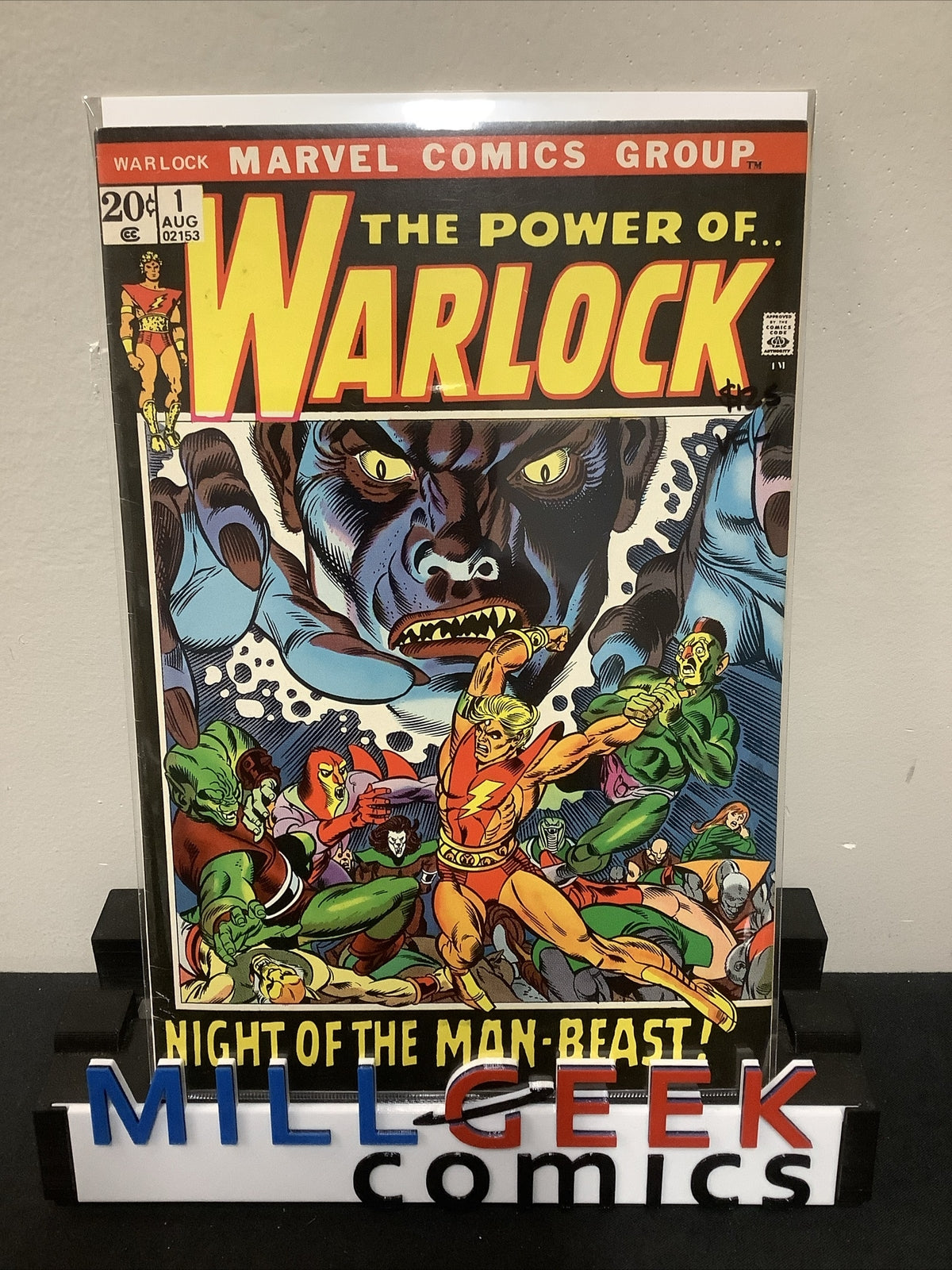 WARLOCK # 1 (1972) VF- (7.5) Origin Of Adam Warlock, 1st App The Soul Stone