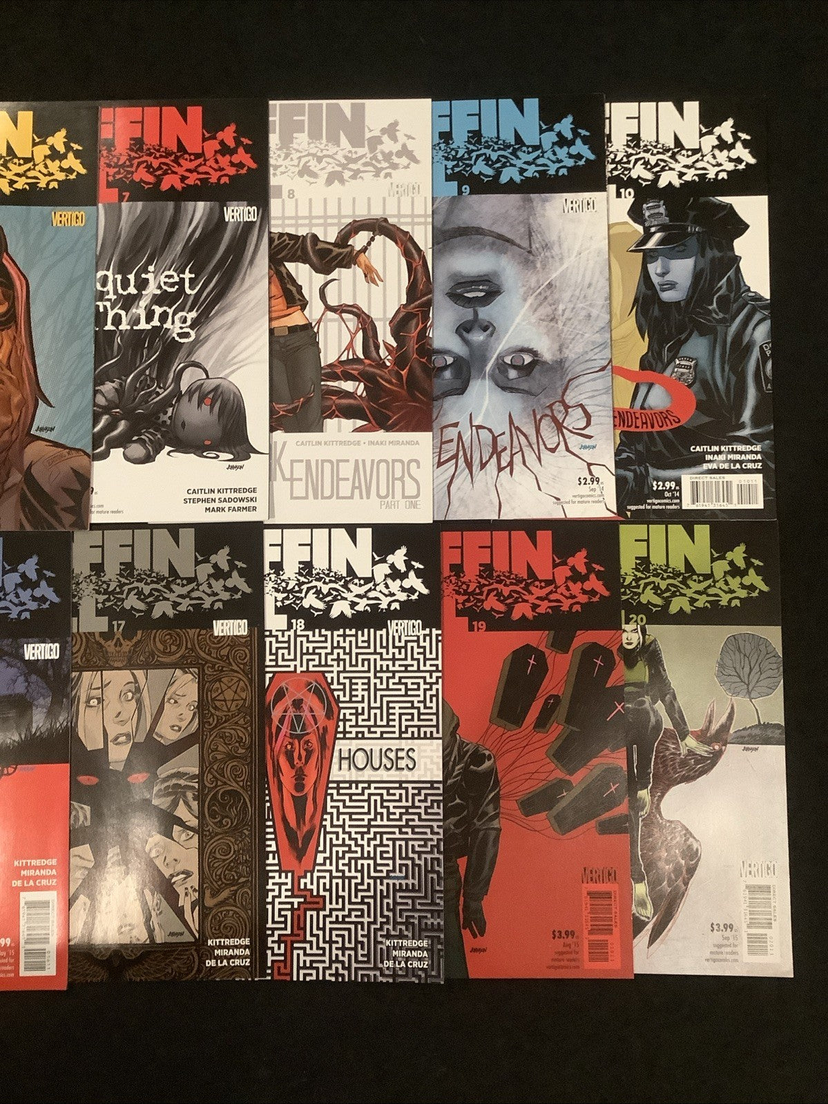 Coffin Hill #1-20 Complete Comic Set, Vertigo/DC Comics, Caitlin Kittredge