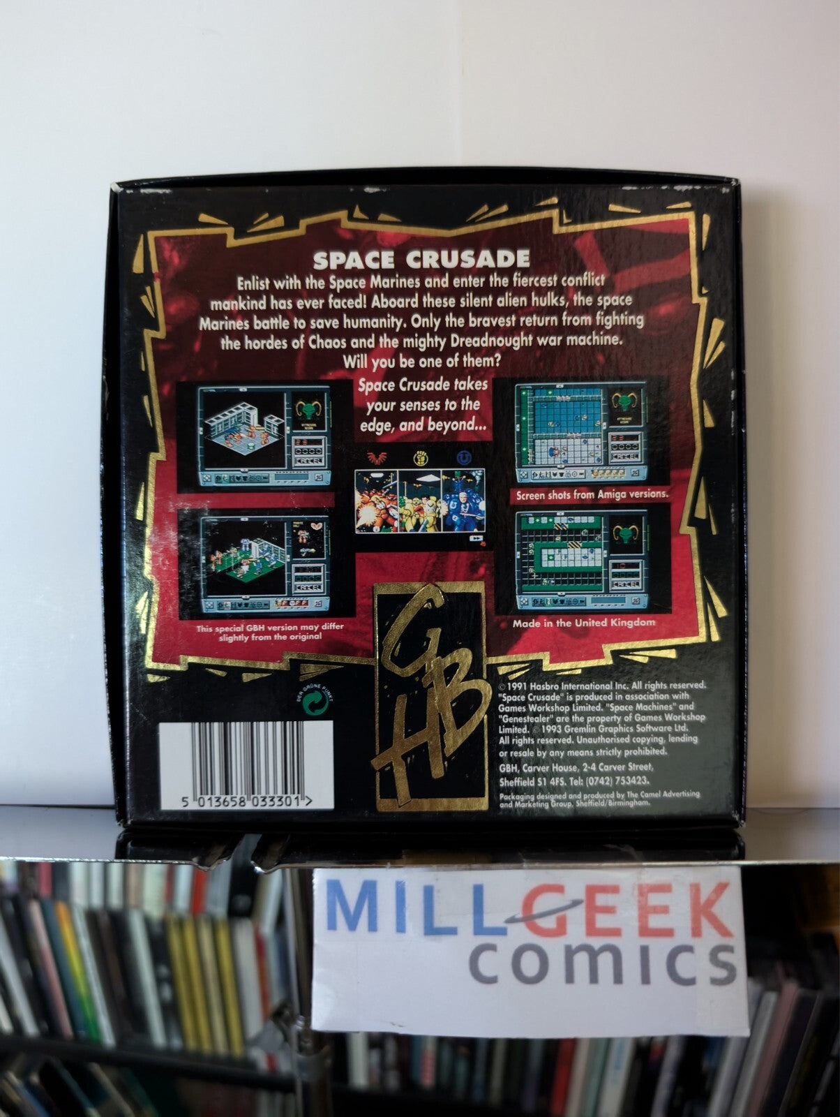 Space Crusade, Amiga Box Only JD