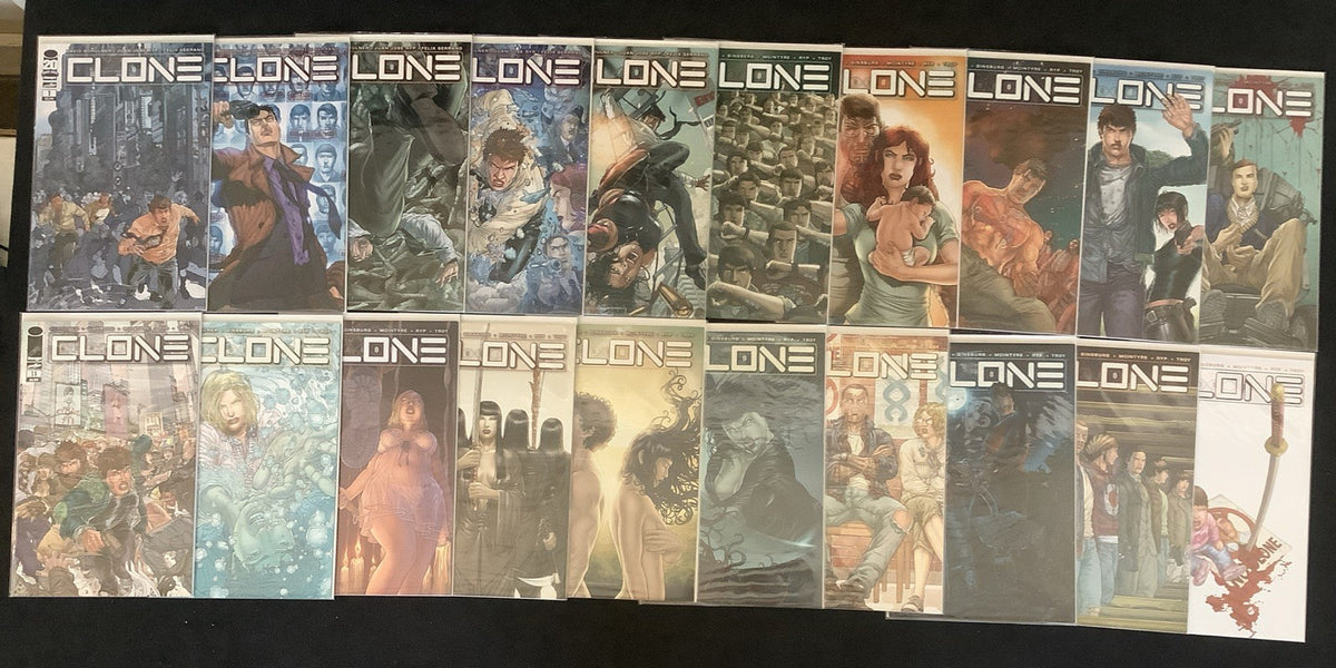Clone #1-20 Complete Comic Series, Image Comics, David Schulner/Juan Jose Ryp