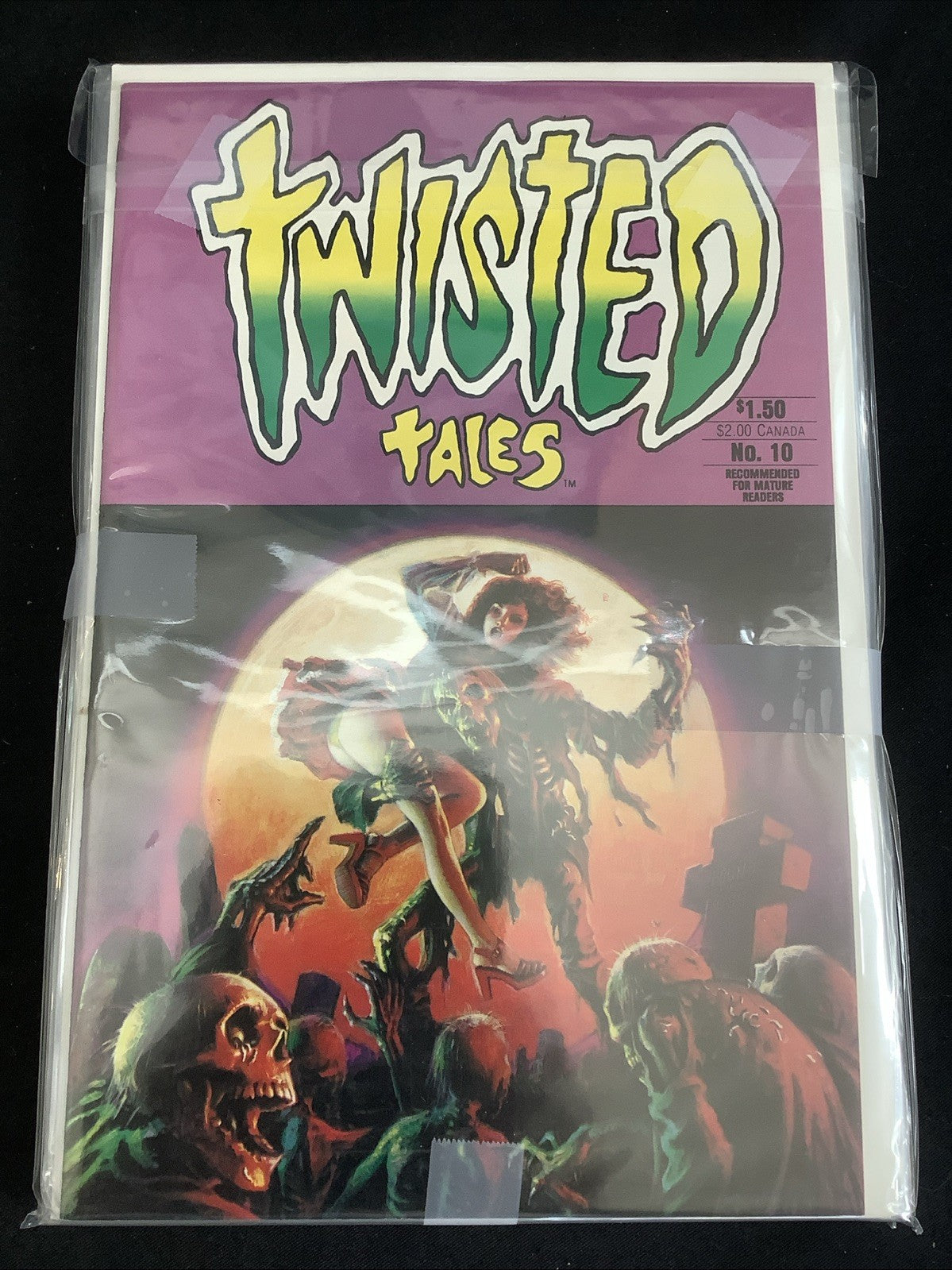 Twisted Tales #1-10 Complete Comic Run, Pacific Comics, Tough Horror Set! 1982