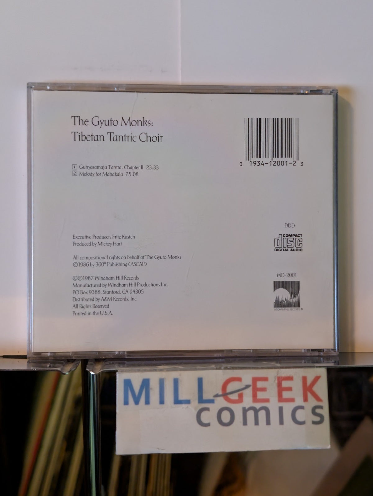 The Gyuto Monks: Tibetan Tantric Choir (CD 1987) Like New -JD