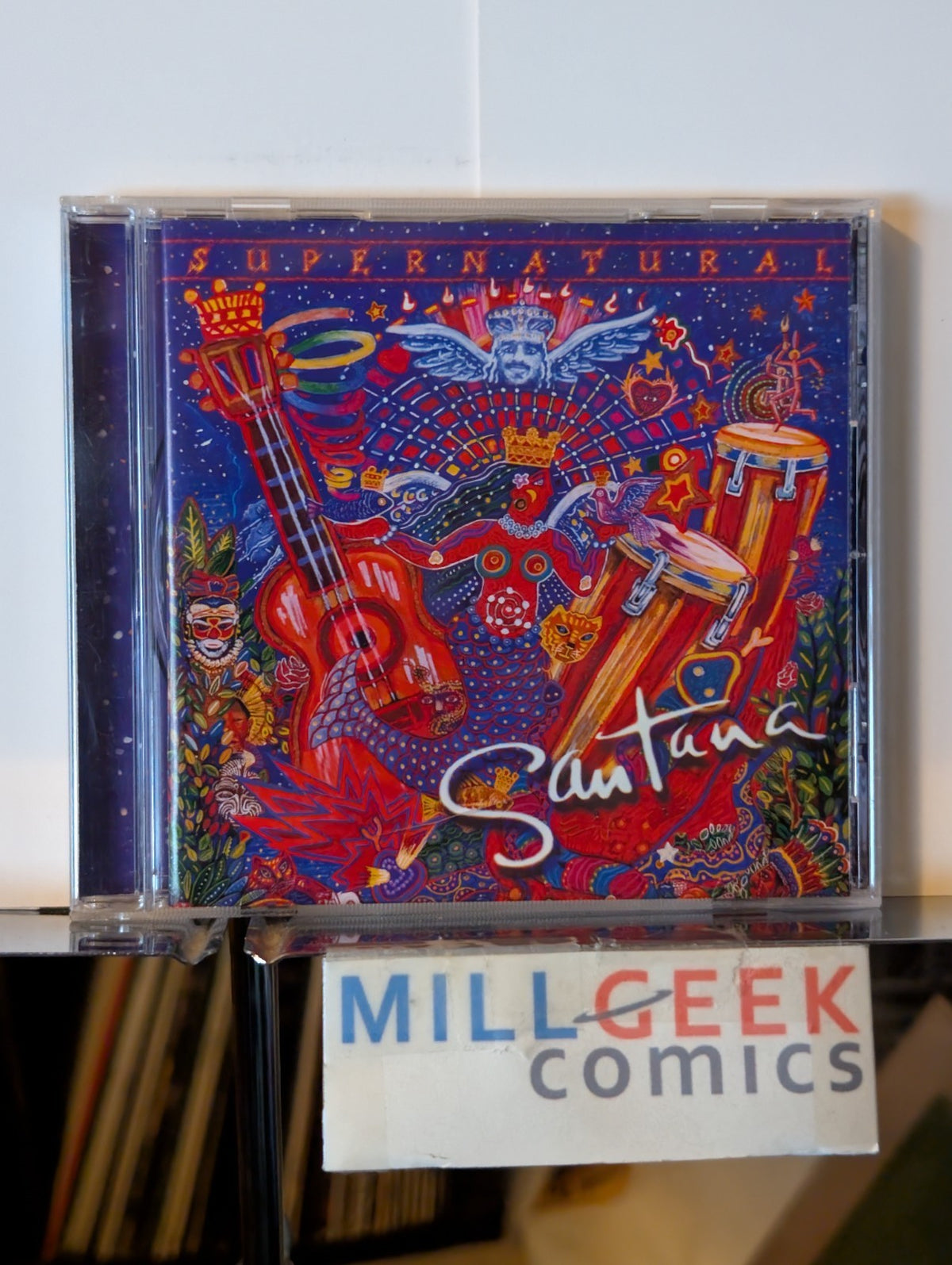 Phil Collins - Face Value / Santana - Supernatural (CD 1981) Like New -JD