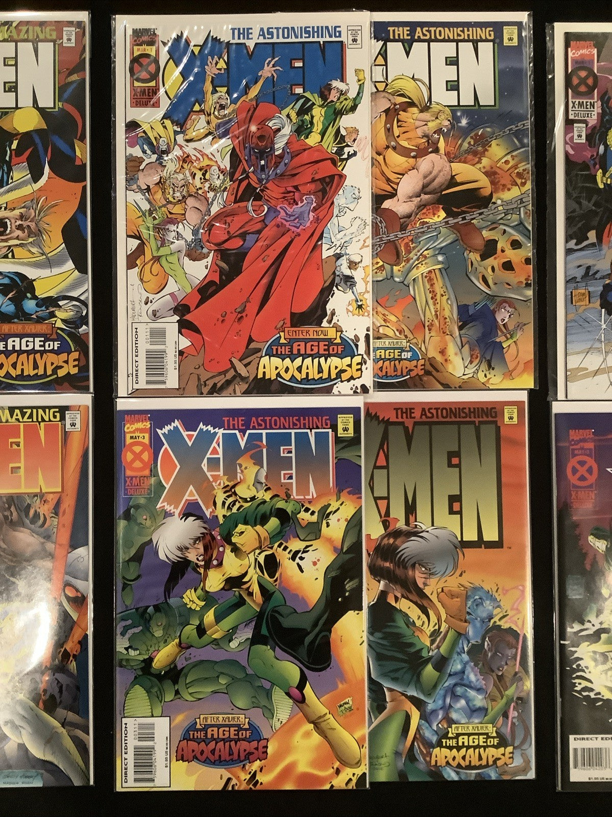 Age Of Apocalypse Bundle: Amazing X-Men, Astonishing X-Men, Weapon X, X-Man 1995