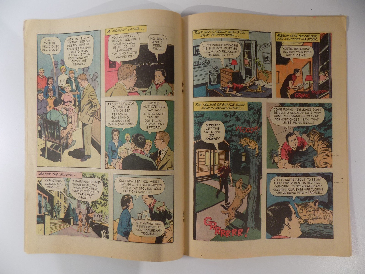 Walt Disney's The Misadventures of Merlin Jones Gold Key Comic 1964 F/VF