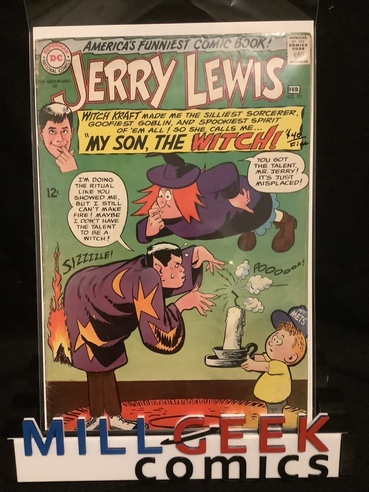 The Adventures of Jerry Lewis #92 (DC Comics January-February 1966) Fine (6.0)