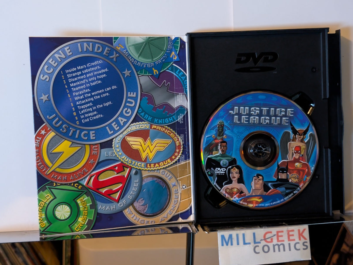 Justice League: Secret Origins, Animated (DVD, 2001) -JD