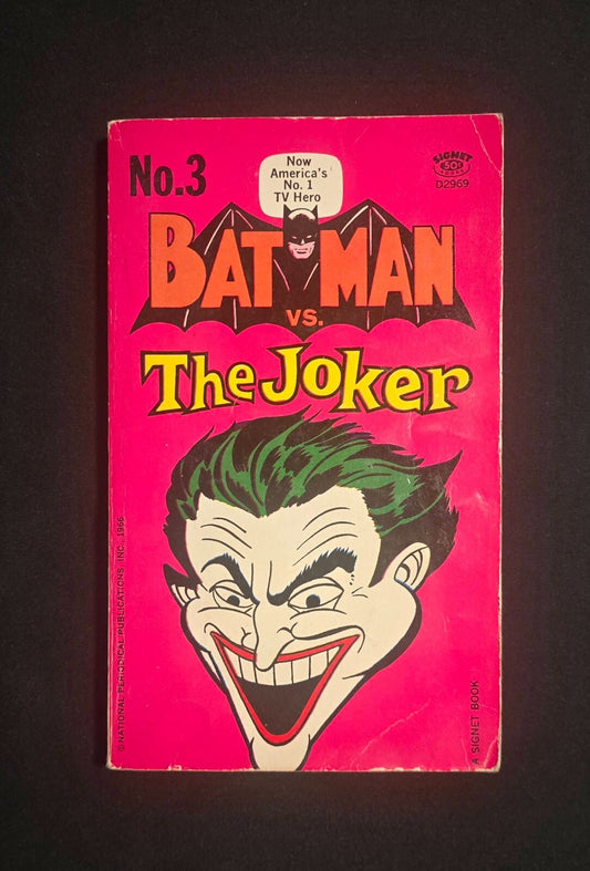 Batman Vs. the Joker No.3 (1st Ed Signet Book Paperback May 1966)