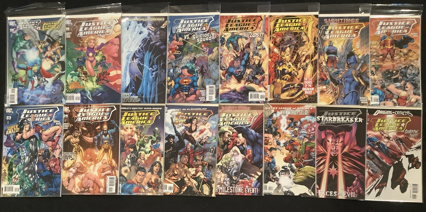 Justice League of America #1-30 + Wedding Special Comic Lot, Meltzer, Benes